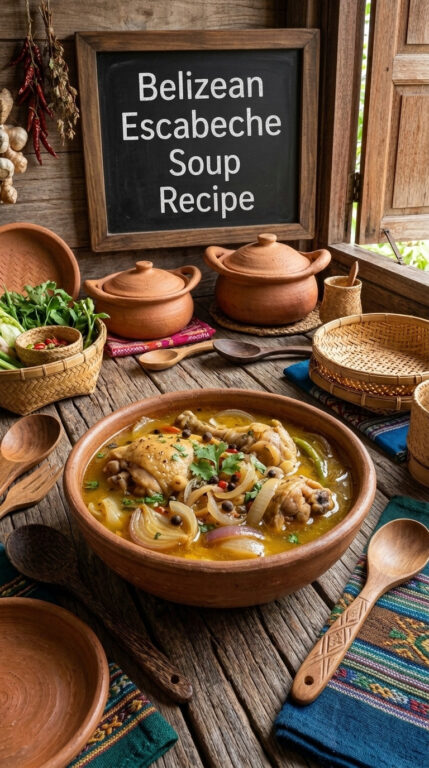 Belizean Escabeche Soup Recipe