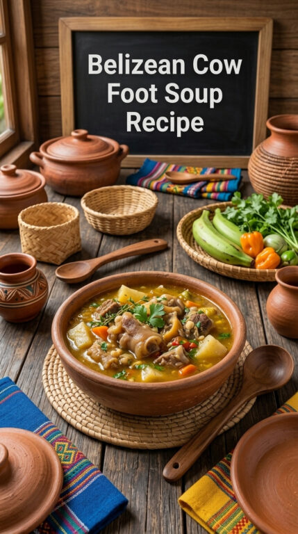 Belizean Cow Foot Soup Recipe