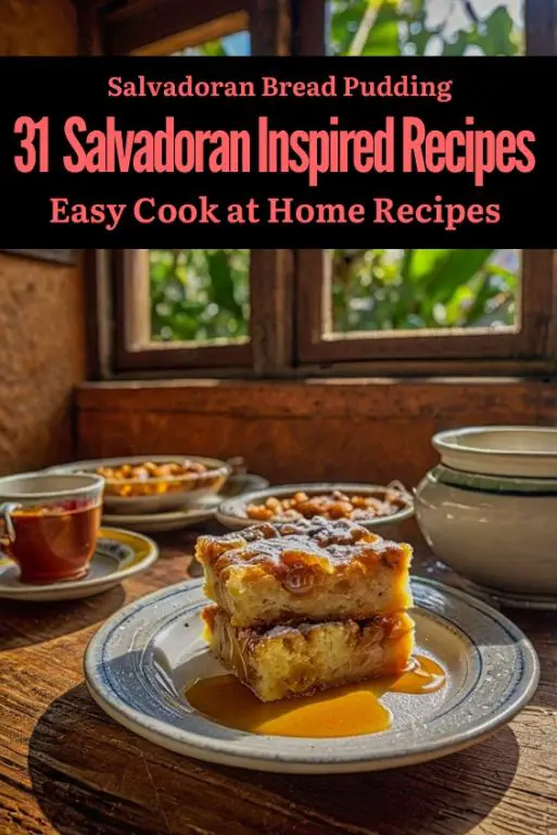 Salvadoran Bread Pudding Recipe