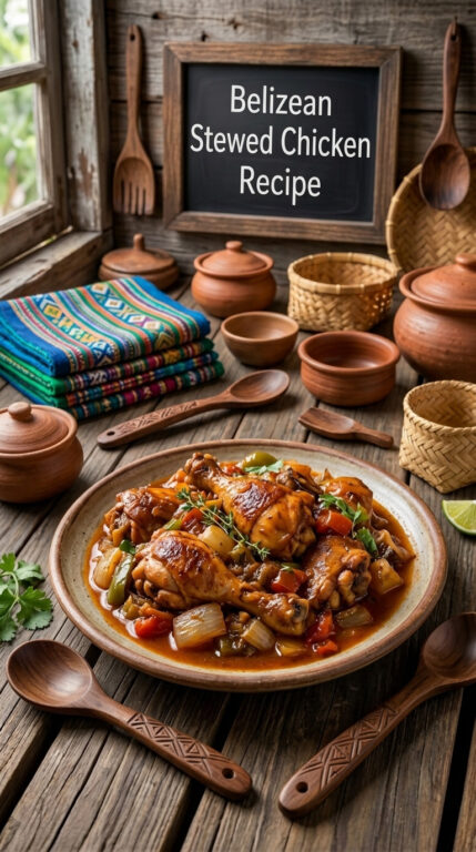 Belizean Stewed Chicken Recipe