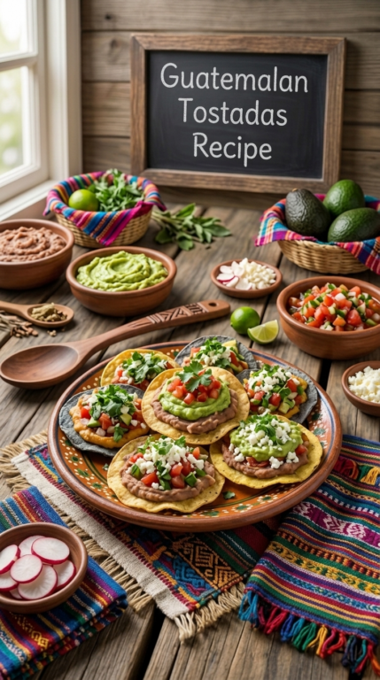 Guatemalan Tostadas Recipe