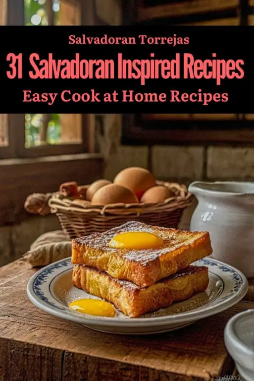 Salvadoran Torrejas Recipe