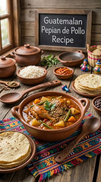 Guatemalan Pepian de Pollo Recipe