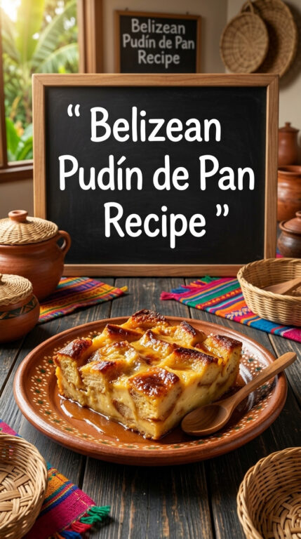 Belizean Pudín de Pan Recipe