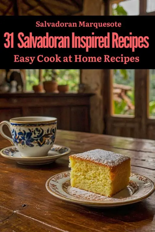 Salvadoran Marquesote Recipe