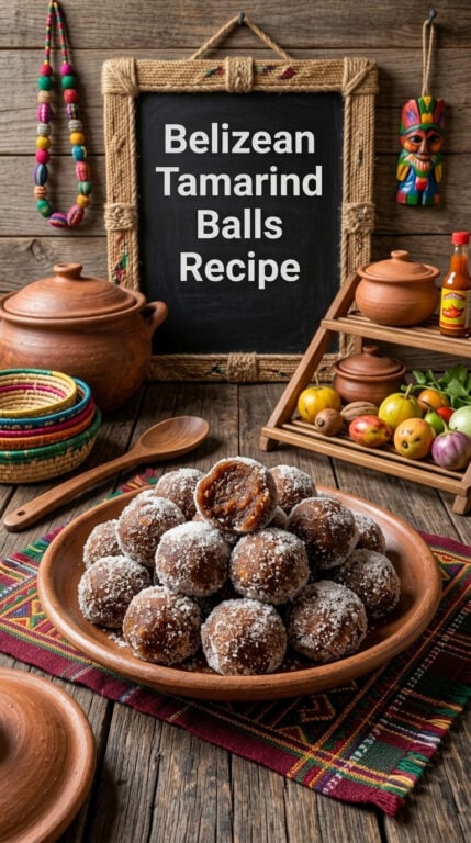 Belizean Tamarind Balls Recipe