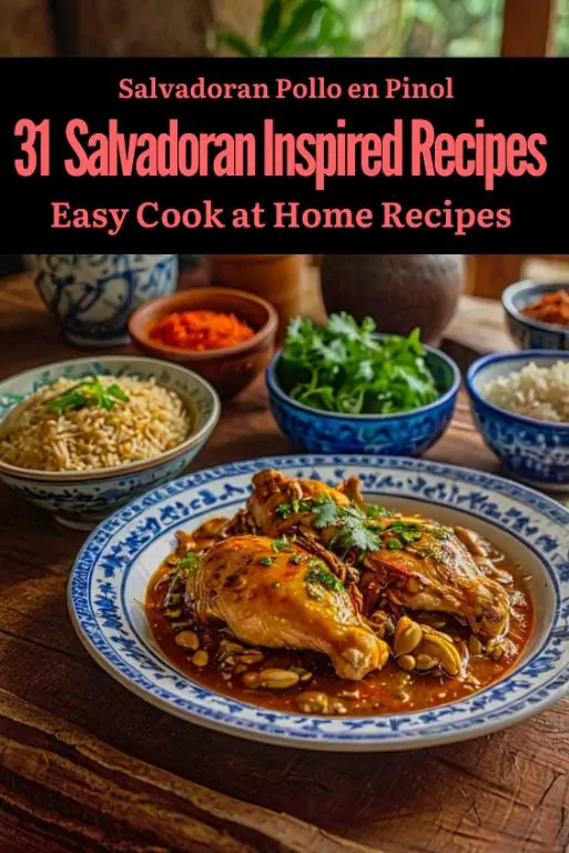 Salvadoran Pollo en Pinol Recipe