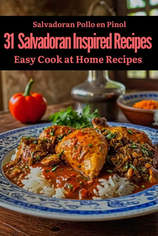 Salvadoran Pollo en Pinol Recipe