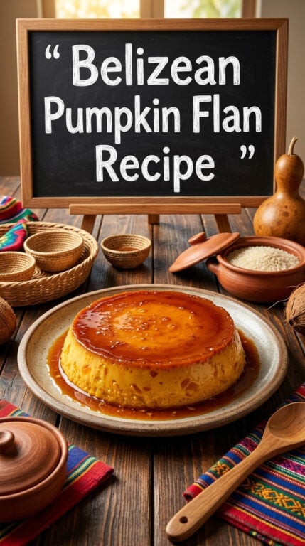 Belizean Pumpkin Flan Recipe