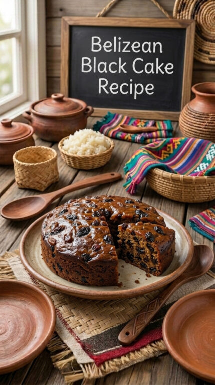 Belizean Black Cake Recipe