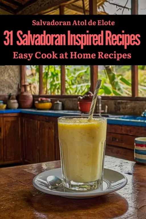 Salvadoran Atol de Elote Recipe