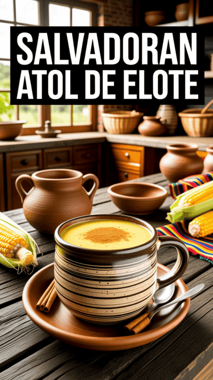 31. Salvadoran Atol de Elote Recipe