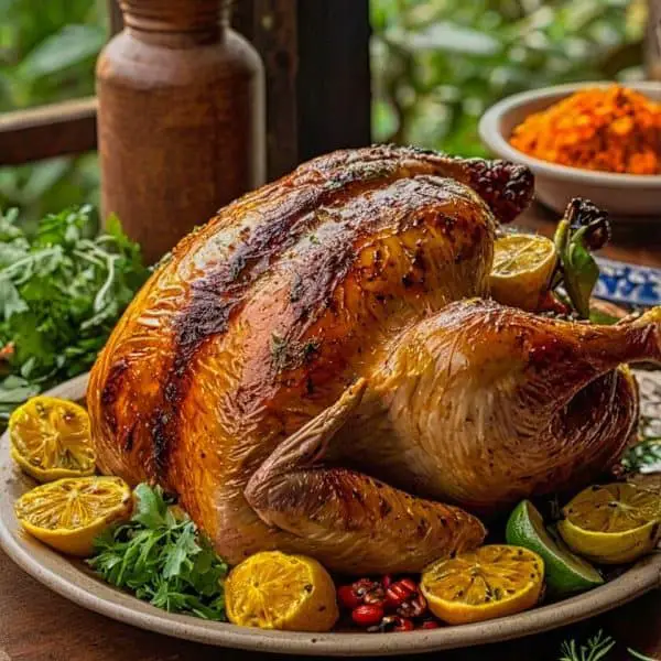 Salvadoran Roast Turkey Recipe