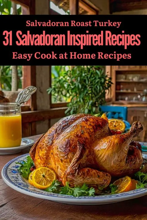 Salvadoran Roast Turkey Recipe