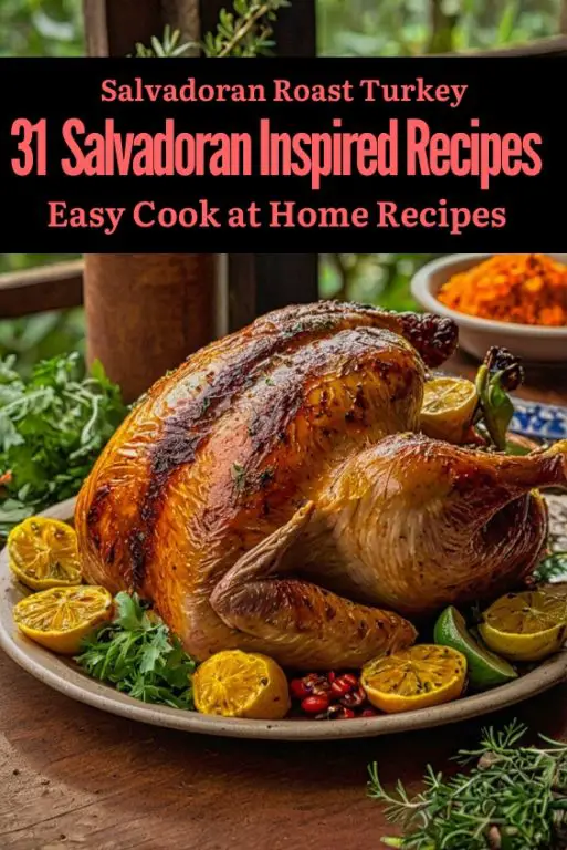 Salvadoran Roast Turkey Recipe