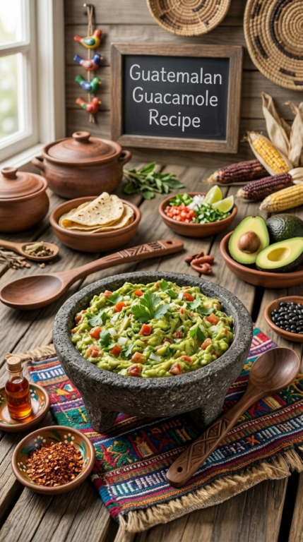 Guatemalan Guacamole Recipe