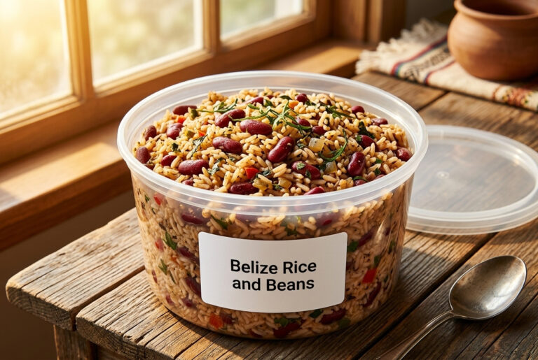Belize Rice and Beans Recipe - Storage