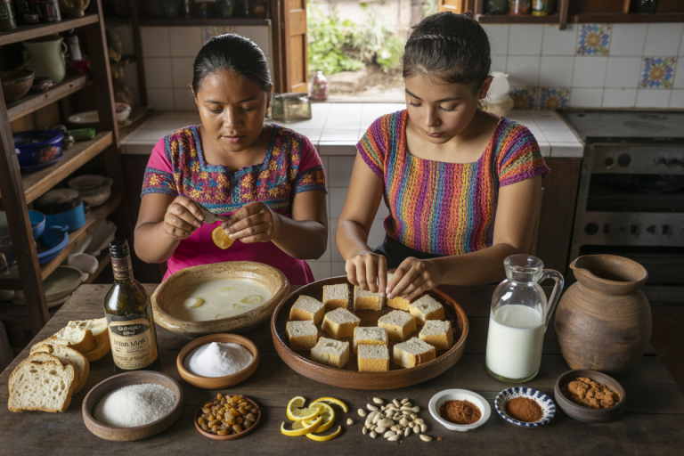 Nicaragua Sopa Borracha Recipe - Prep