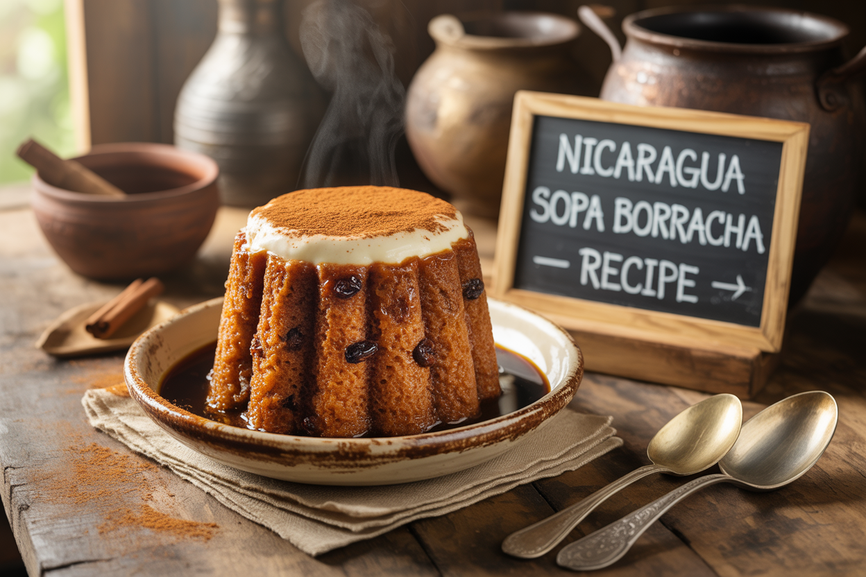 Nicaragua Sopa Borracha Recipe