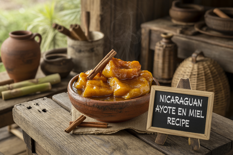 Nicaraguan Ayote en Miel Recipe