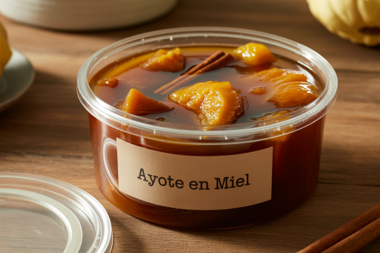 Nicaraguan Ayote en Miel Recipe - Storage