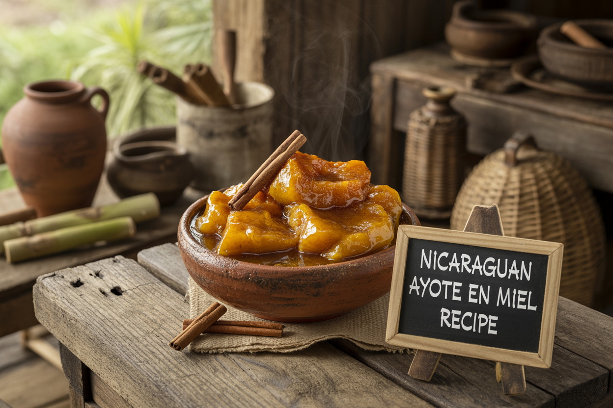 Nicaraguan Ayote en Miel Recipe