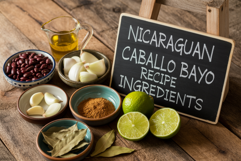 Nicaraguan Caballo Bayo Recipe - Ingredients