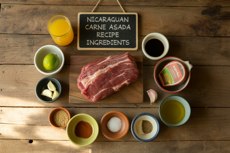 Nicaraguan Carne Asada Recipe - Ingredients