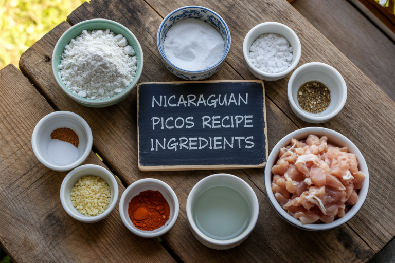 Nicaraguan Picos Recipe - Ingredients
