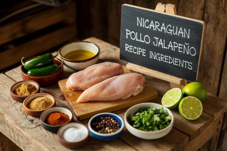 Nicaraguan Pollo Jalapeño Recipe - Ingredients