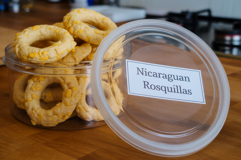 Nicaraguan Rosquillas Recipe - Storage