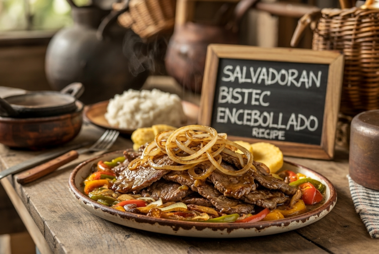 Salvadoran Bistec Encebollado Recipe