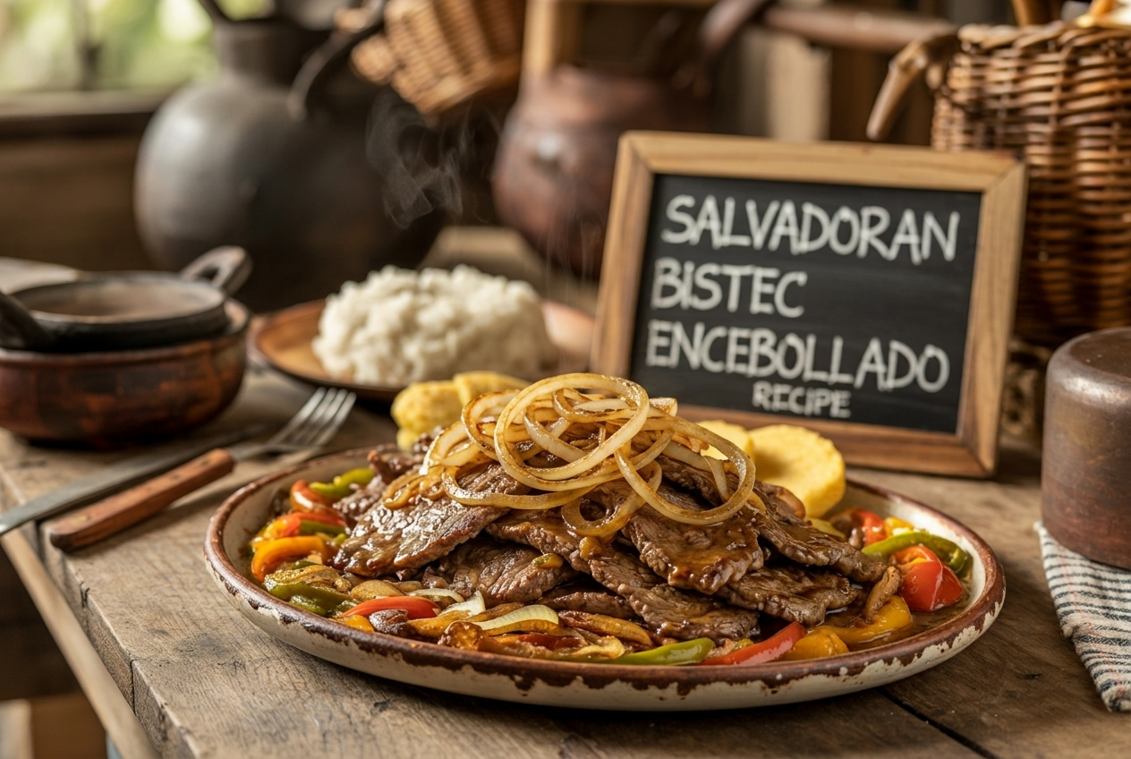 Salvadoran Bistec Encebollado Recipe