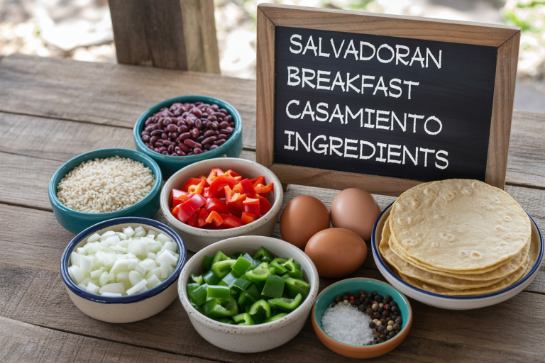Salvadoran Breakfast Casamiento Recipe - Ingredients