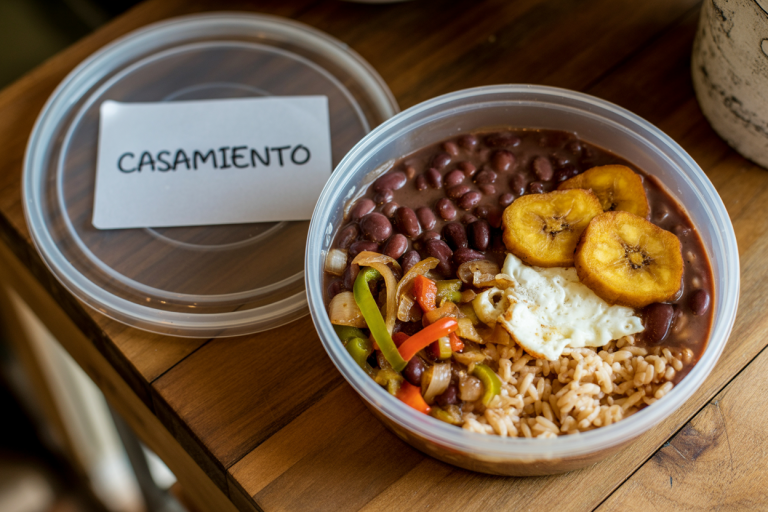 Salvadoran Breakfast Casamiento Recipe - Storage