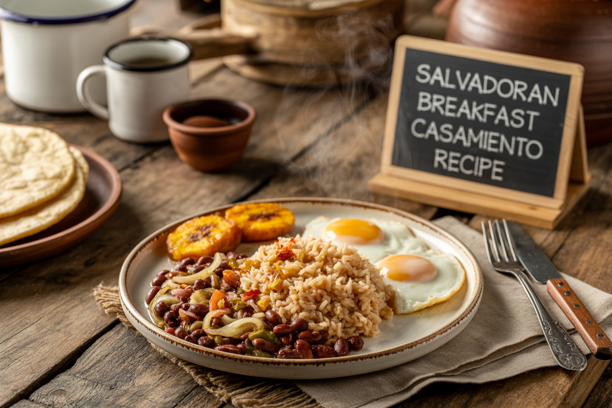 Salvadoran Breakfast Casamiento Recipe