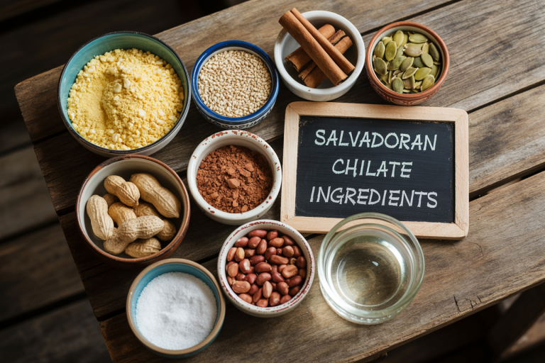 Salvadoran Chilate Recipe - Ingredients