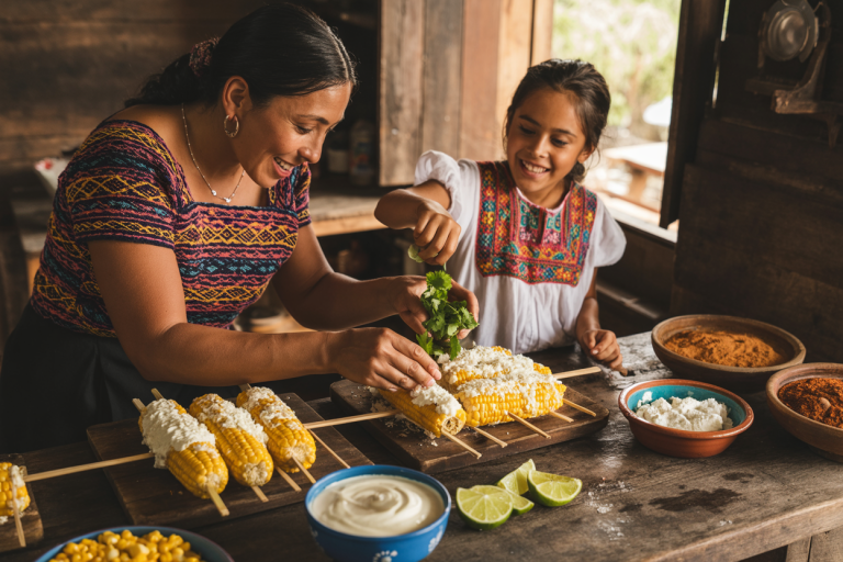 Salvadoran Elotes Locos Recipe - Prep