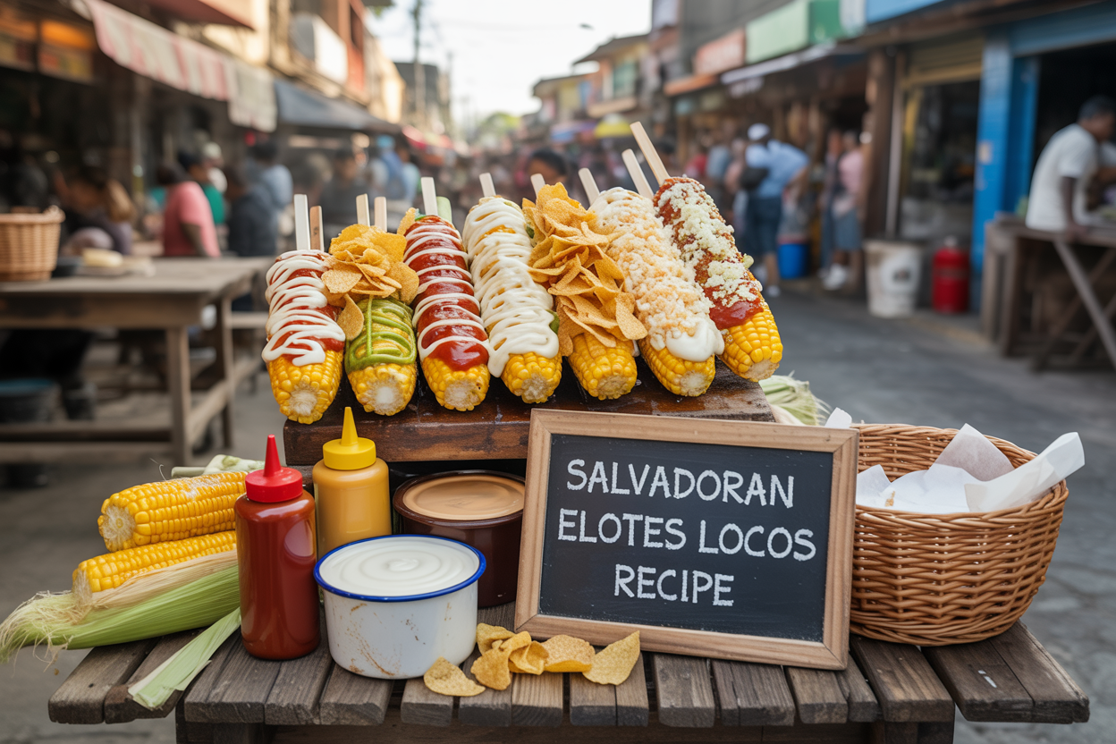 Salvadoran Elotes Locos Recipe