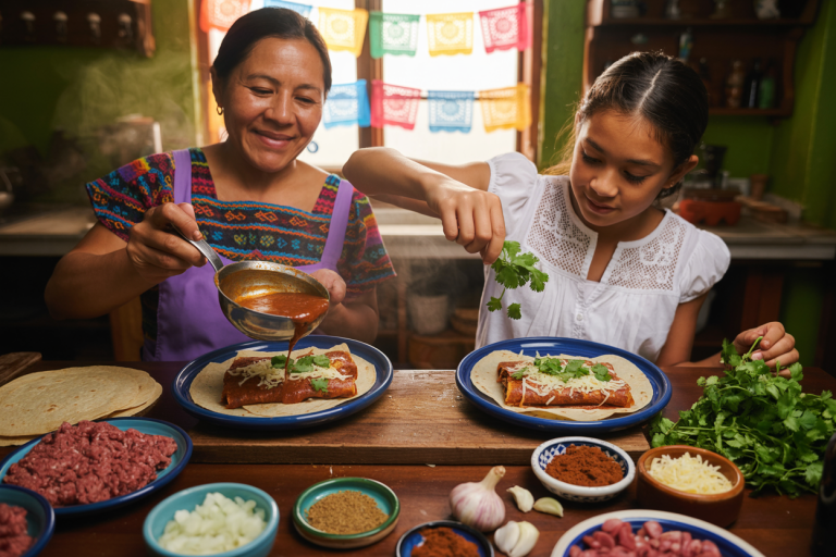 Salvadoran Enchiladas Recipe - Prep