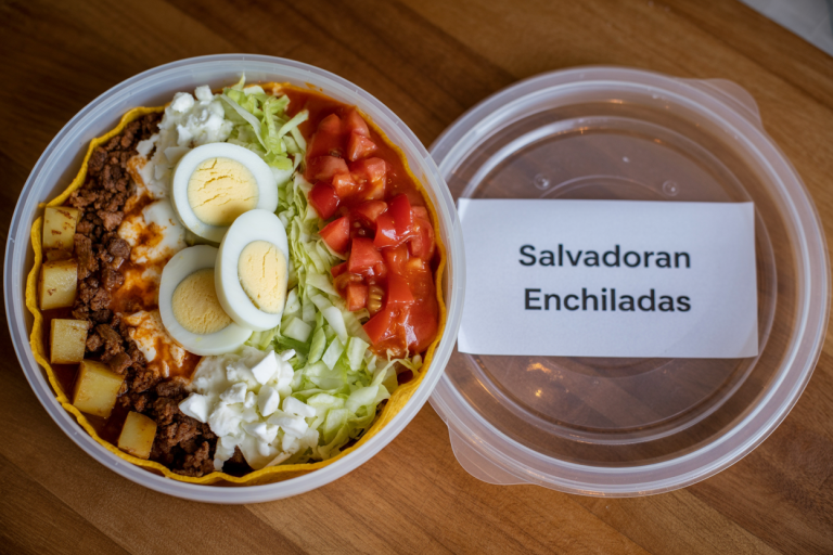 Salvadoran Enchiladas Recipe - Storage