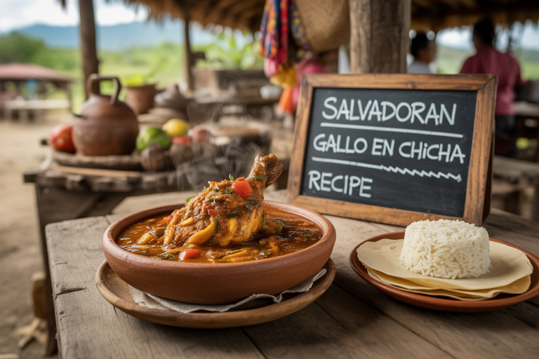 Salvadoran Gallo en Chicha Recipe