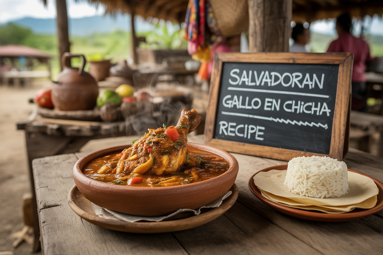 Salvadoran Gallo en Chicha Recipe