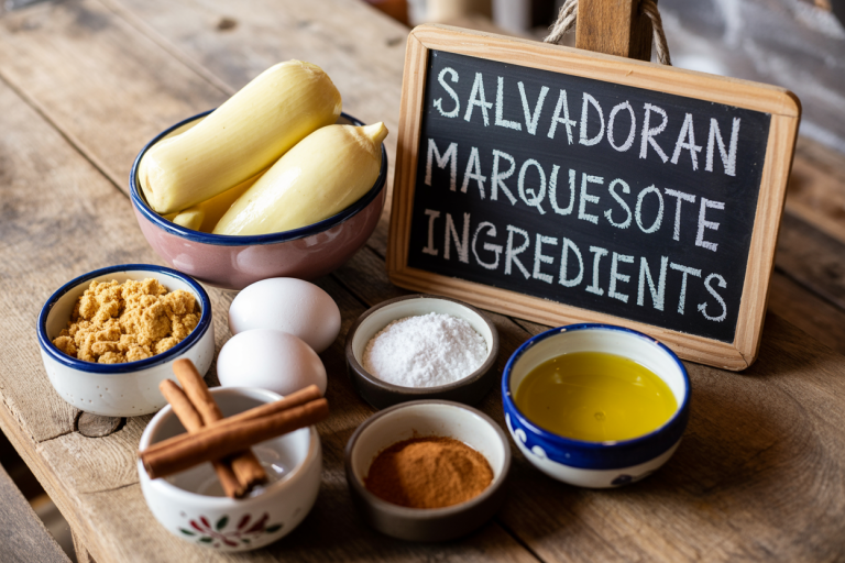 Salvadoran Marquesote Recipe - Ingredients