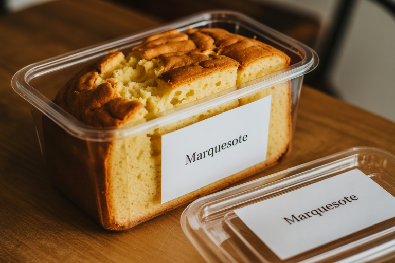 Salvadoran Marquesote Recipe - Storage