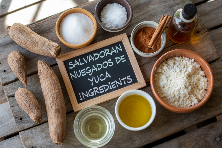 Salvadoran Nuegados de Yuca Recipe - Ingredients