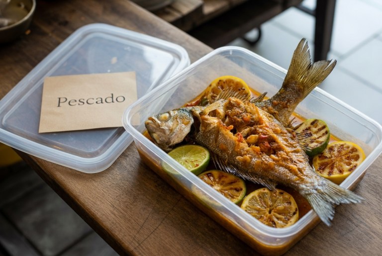 Salvadoran Pescado Recipe - Storage