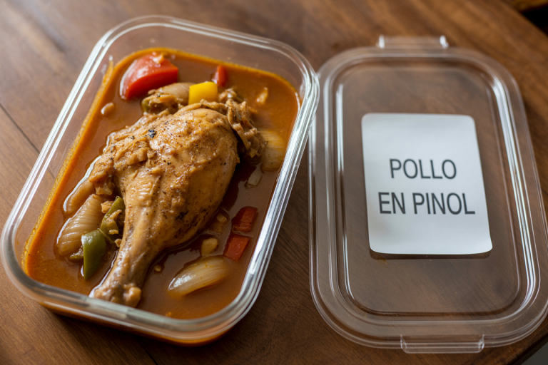 Salvadoran Pollo en Pinol Recipe - Storage