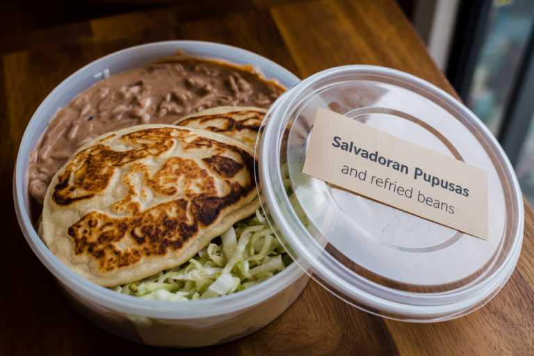 Salvadoran Pupusas and Refried Beans Recipe - Storage