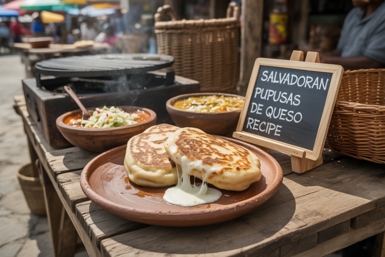 Salvadoran Pupusas de Queso Recipe